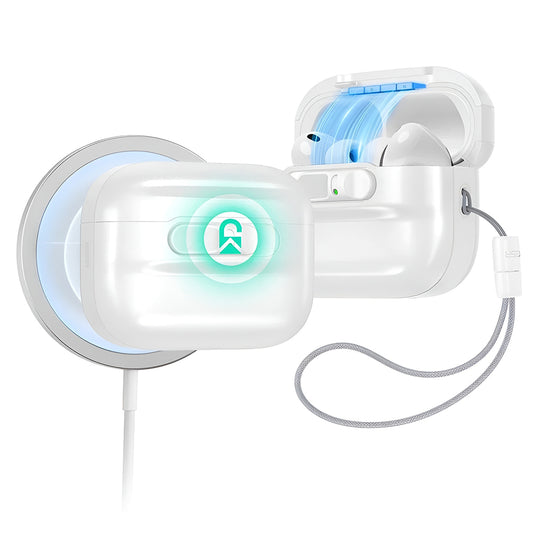 Калъф ESR Pulse Magnetic FlickLock за Apple AirPods Pro 3, Бял