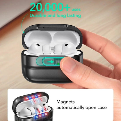 Калъф ESR Pulse Magnetic FlickLock за Apple AirPods Pro 3, Бял
