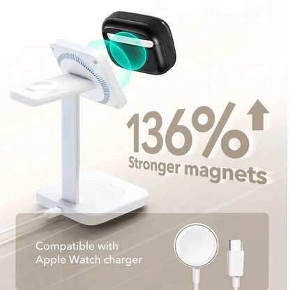 Калъф ESR Pulse Magnetic FlickLock за Apple AirPods Pro 3, Сив