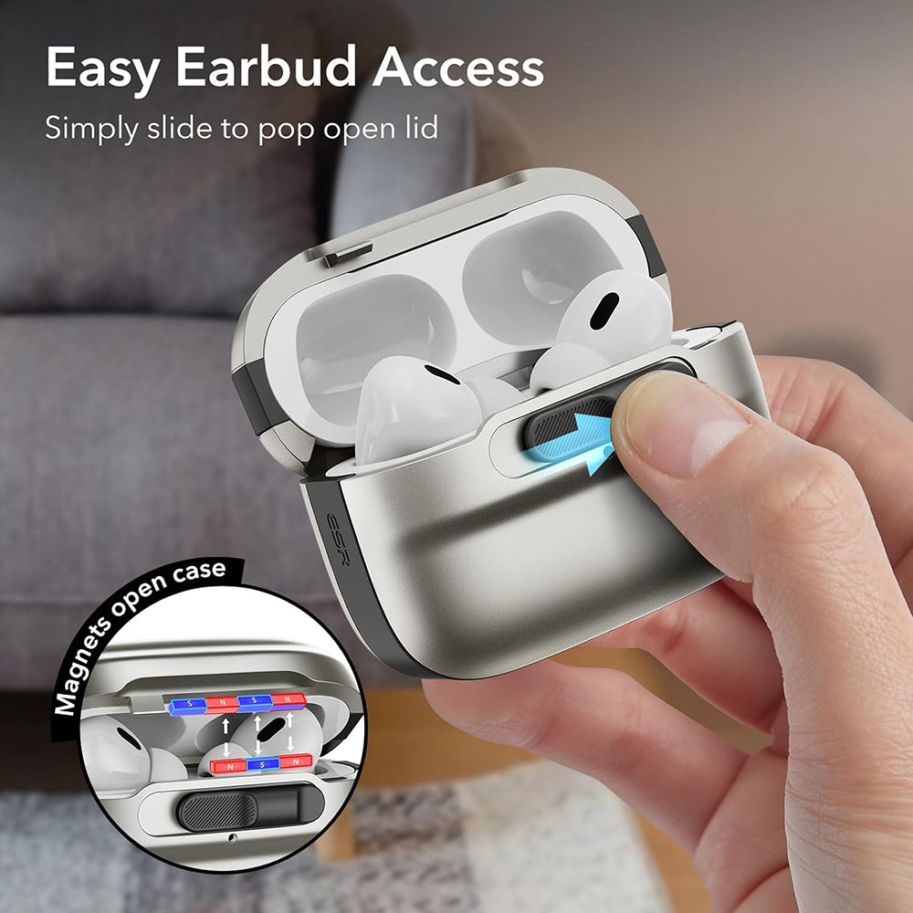 Калъф ESR Pulse за Apple AirPods Pro Series, Сив
