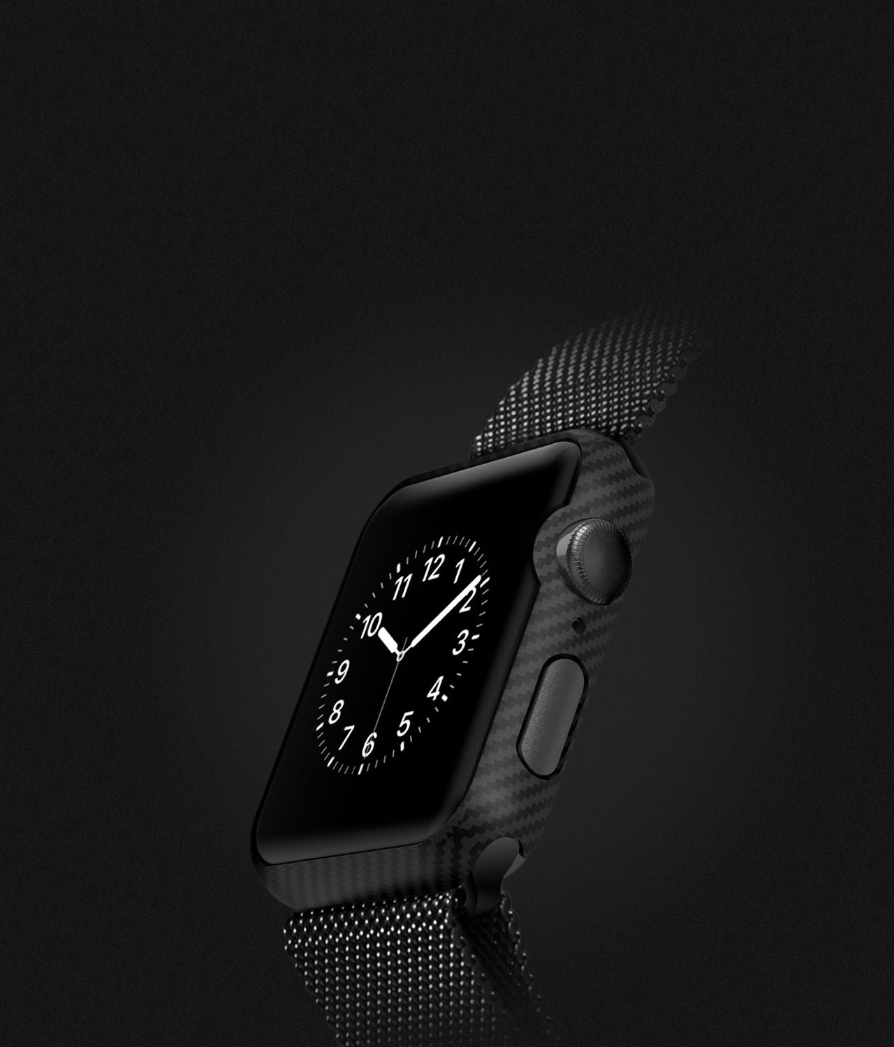 Pitaka Air калъф за Apple Watch 40mm Series, черен KW1001A