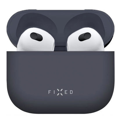 Калъф Fixed Silky за Apple AirPods 4, Син