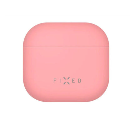 Калъф Fixed Silky за Apple AirPods 4, Розов