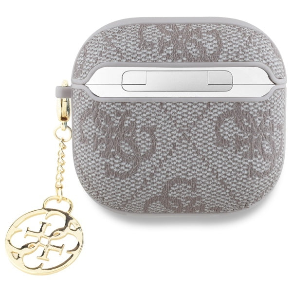 Калъф Guess 4G Charm за Apple AirPods 4, Розов