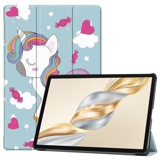 Калъф за Honor Pad X9a / X9 / X8 Pro, Techsuit, FoldPro Unicorn, Многоцветен