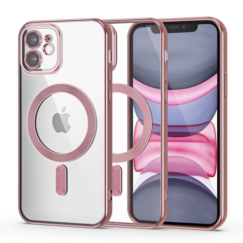 Калъф MagSafe за Apple iPhone 11, Tech-Protect, Magshine, Magshine, Pink Gold 