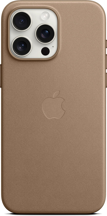 Калъф MagSafe за Apple iPhone 15 Pro Max, FineWoven, Кафяв MT4W3ZM/A