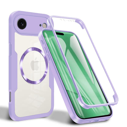 Калъф MagSafe за Apple iPhone 17 Air, Techsuit, ColorVerse 360, Лилав