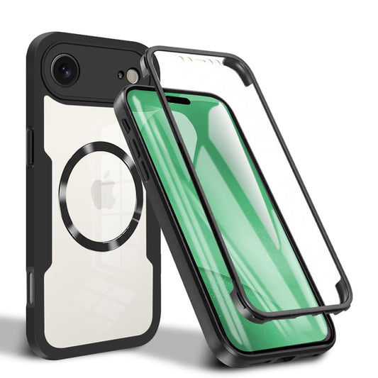 Калъф MagSafe за Apple iPhone 17 Air, Techsuit, ColorVerse 360, Черен