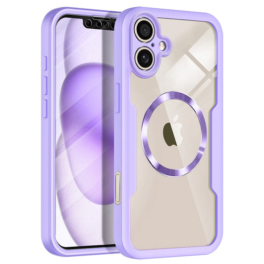 Калъф MagSafe за Apple iPhone 17, Techsuit, ColorVerse 360, Лилав