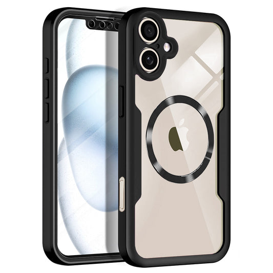 Калъф MagSafe за Apple iPhone 17, Techsuit, ColorVerse 360, Черен
