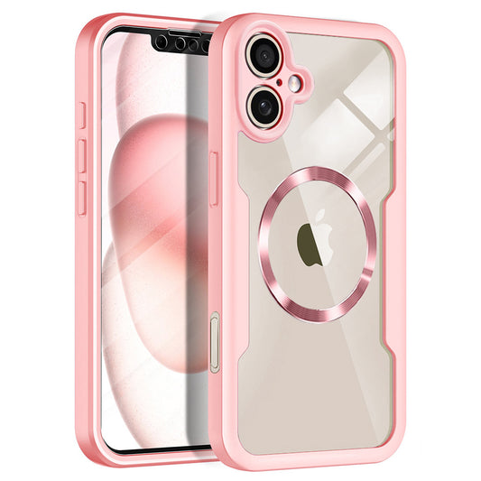 Калъф MagSafe за Apple iPhone 17, Techsuit, ColorVerse 360, Розов