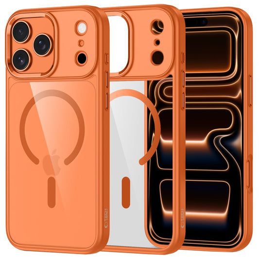 Калъф MagSafe за Apple iPhone 17 Pro, Tech-Protect, Magmat, Оранжев