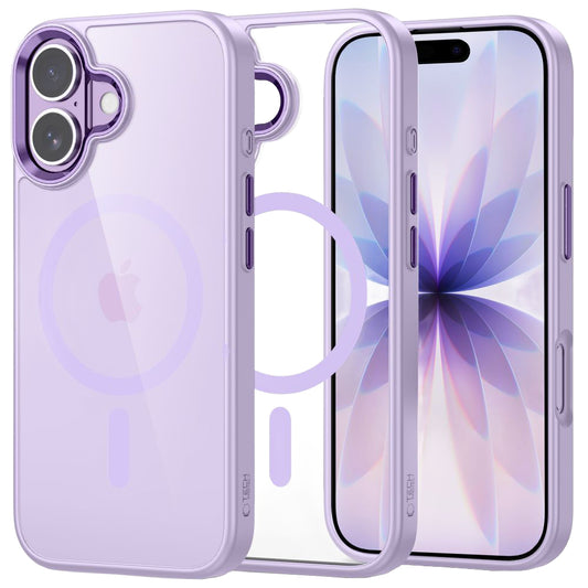 Калъф MagSafe за Apple iPhone 17, Tech-Protect, Magmat, Лилав