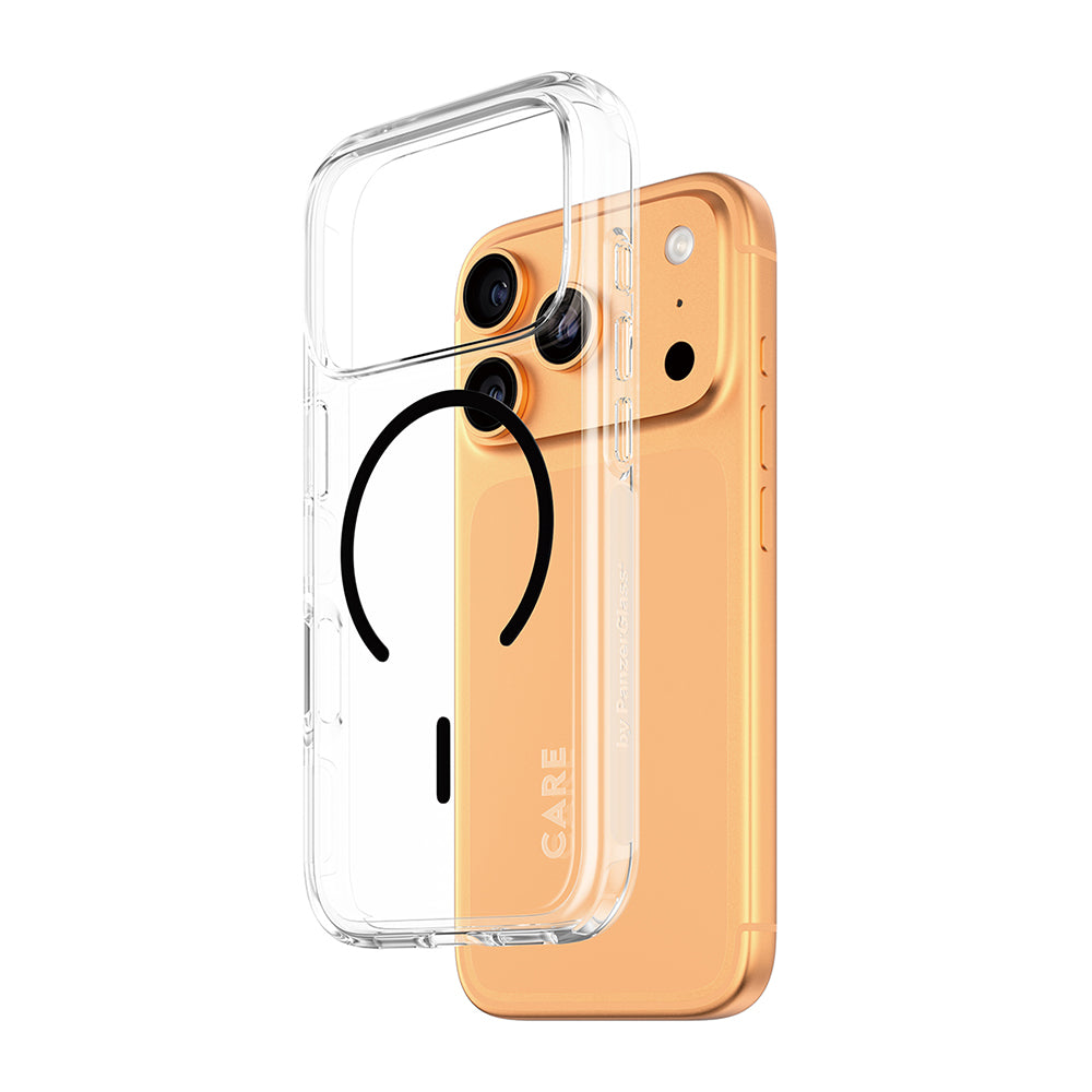 MagSafe Case for Apple iPhone 17 Pro, PanzerGlass, Urban Explorer Care, White Transparent, Resealed