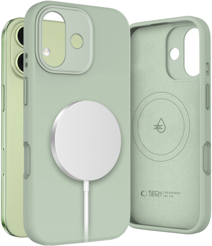 Калъф MagSafe за Apple iPhone 17, Tech-Protect, Uniq, Зелен