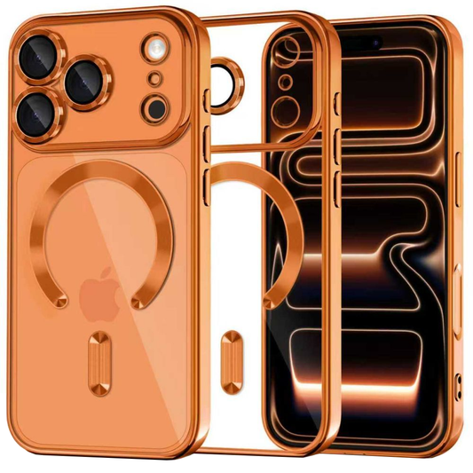 Калъф MagSafe за Apple iPhone 17 Pro, Tech-Protect, Magflex, Оранжев