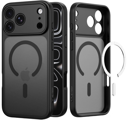 Калъф MagSafe за Apple iPhone 18 Pro Max / 17 Pro Max, Tech-Protect, BasicMag, Матиран Черен