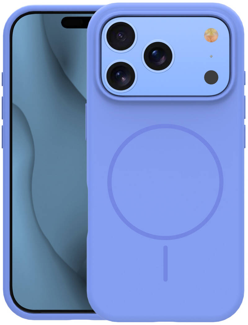 MagSafe Case for Apple iPhone 18 Pro Max / 17 Pro Max, OEM, Silicone Thin, Blue