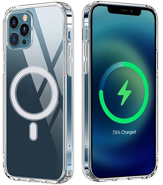 Калъф MagSafe за Apple iPhone 18 Pro Max / 17 Pro Max, OEM, Анти шок, Прозрачен