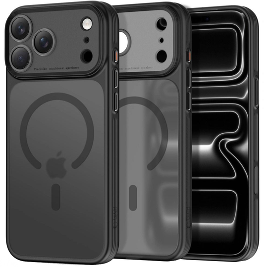 Калъф MagSafe за Apple iPhone 18 Pro Max / 17 Pro Max, Tech-Protect, MagPrime CC, Матиран Черен