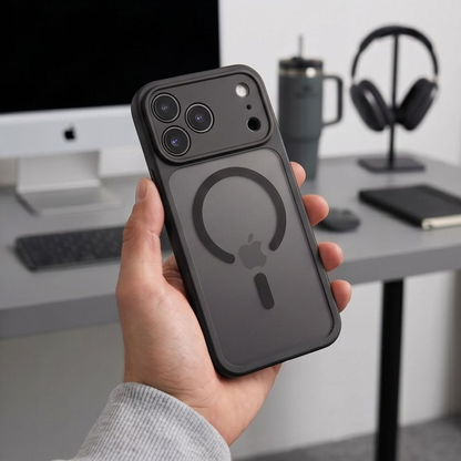 Калъф MagSafe за Apple iPhone 18 Pro / 17 Pro, Tech-Protect, BasicMag, Матиран Черен