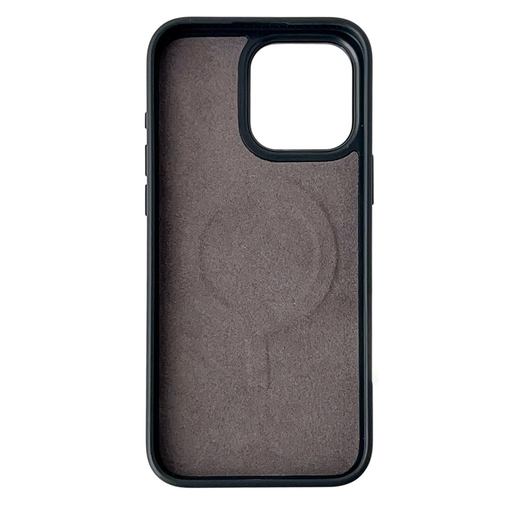Калъф MagSafe за Apple iPhone 15 Pro Max, OEM, Round Screen Smart E-Ink, Черен