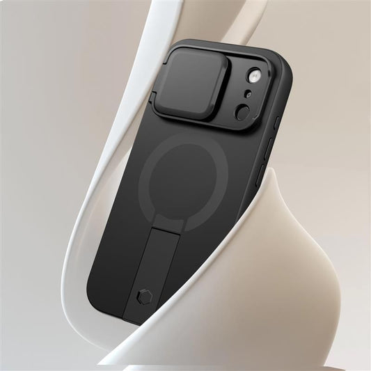 Калъф MagSafe за Apple iPhone 17 Pro, Tech-Protect, Kevlar Aura, Черен