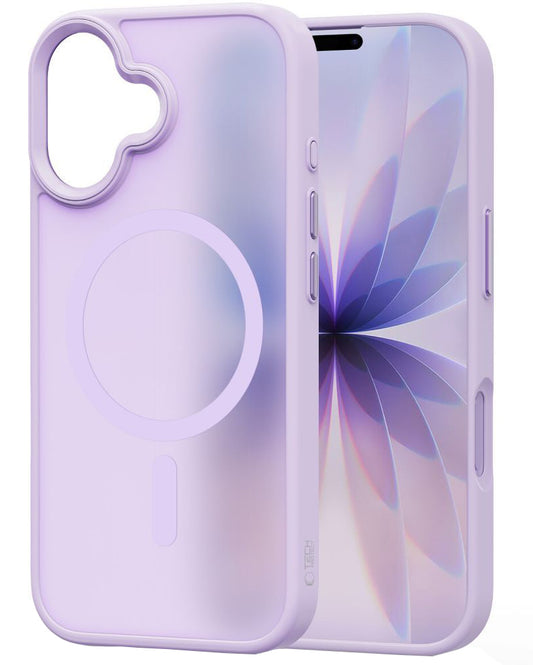 Калъф MagSafe за Apple iPhone 17, Tech-Protect, Magmat, Лилав Мат