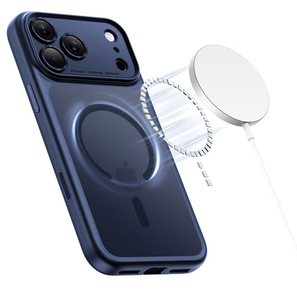 Калъф MagSafe за Apple iPhone 17 Pro Max, Tech-Protect, MagPeak, Матово тъмносин