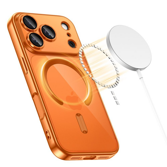 Калъф MagSafe за Apple iPhone 17 Pro, Tech-Protect, Magflex, Оранжев