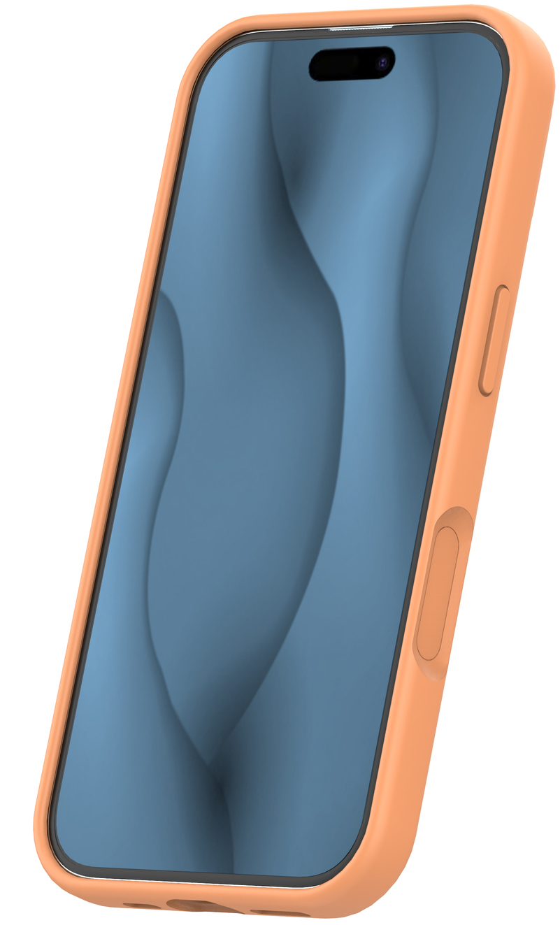 Калъф MagSafe за Apple iPhone 17, OEM, Silicone Thin, Оранжев