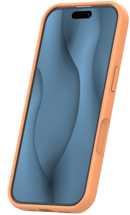 Калъф MagSafe за Apple iPhone 17, OEM, Silicone Thin, Оранжев