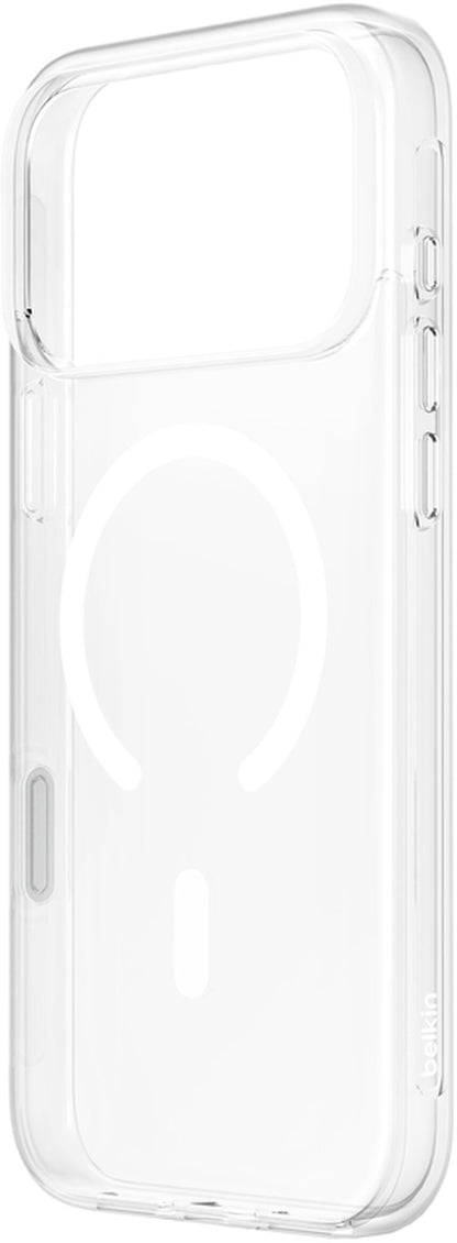 Калъф MagSafe за Apple iPhone 17 Pro Max, Belkin, SheerForce Clear, Прозрачен MSA032hqCL