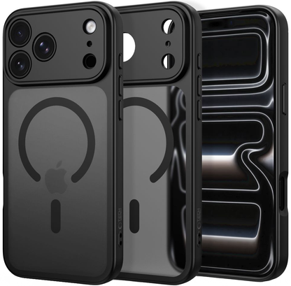 Калъф MagSafe за Apple iPhone 18 Pro Max / 17 Pro Max, Tech-Protect, BasicMag, Матиран Черен