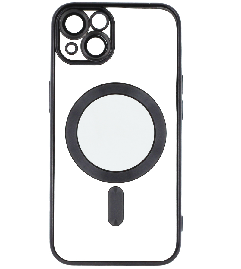 Калъф MagSafe за Apple iPhone 18 Pro / 17 Pro, OEM, Color Chrome Mag, Черен
