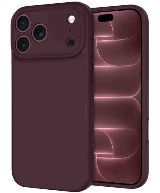 Калъф MagSafe за Apple iPhone 18 Pro Max / 17 Pro Max, Tech-Protect, силиконов, цвят бордо