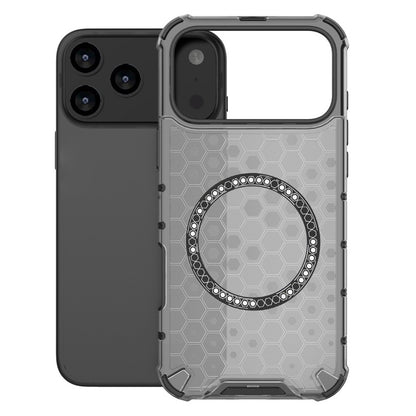 Калъф MagSafe за Apple iPhone 17 Pro Max, Techsuit, HoneyComb Shield, Черен