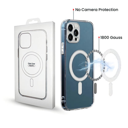 Калъф MagSafe за Apple iPhone 17 Pro Max, OEM, Прозрачен, Прозрачен