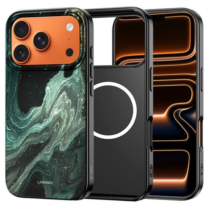 Калъф MagSafe за Apple iPhone 17 Pro Max, Tech-Protect, Lamano Aura, Зелен