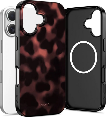 Калъф MagSafe за Apple iPhone 17, Tech-Protect, Lamano Panther, Черен