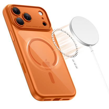 Калъф MagSafe за Apple iPhone 17 Pro, Tech-Protect, MagPeak, Оранжев
