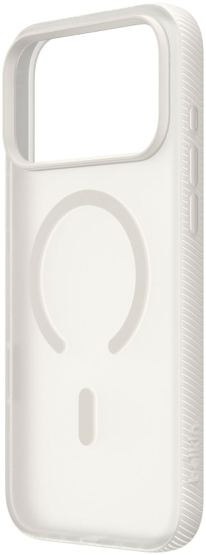 Калъф MagSafe за Apple iPhone 17 Pro Max, Belkin, SheerForce Grip, Бежов MSA036hqSA