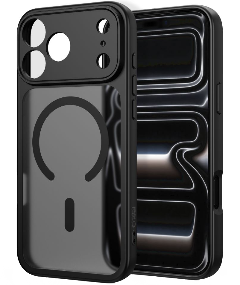 Калъф MagSafe за Apple iPhone 18 Pro Max / 17 Pro Max, Tech-Protect, BasicMag, Матиран Черен