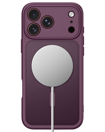 Калъф MagSafe за Apple iPhone 18 Pro Max / 17 Pro Max, Tech-Protect, BasicMag, Матово бордо