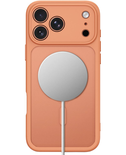 Калъф MagSafe за Apple iPhone 18 Pro / 17 Pro, Tech-Protect, BasicMag, Матиран оранжев