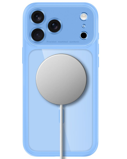Калъф MagSafe за Apple iPhone 18 Pro Max / 17 Pro Max, Tech-Protect, MagPeak CC, Син