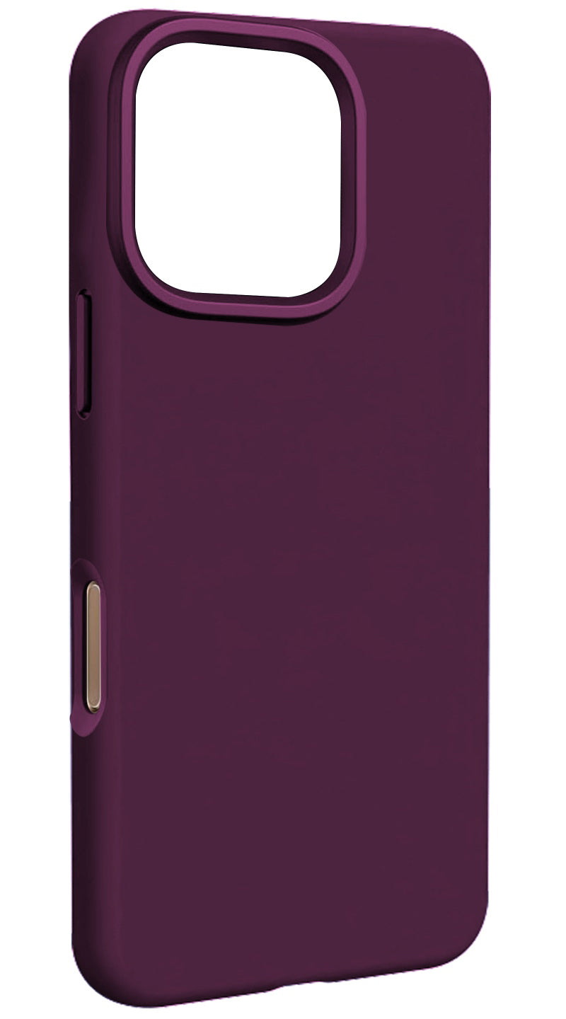 Калъф MagSafe за Apple iPhone 16 Pro, Etteri, Silicone Mag, Бордо