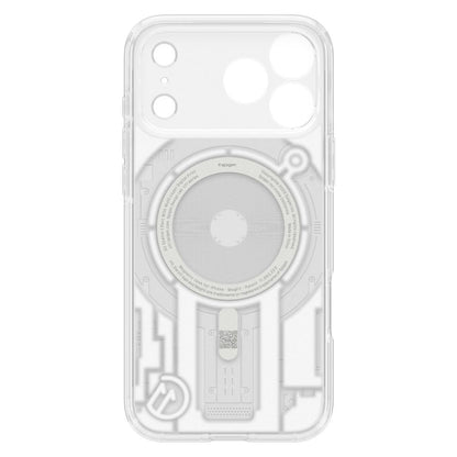 Калъф MagSafe за Apple iPhone 18 Pro / 17 Pro, Spigen, C11 Ultra Hybrid MagFit Element, бял ACS12308