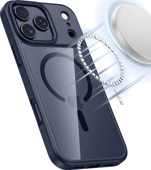 Калъф MagSafe за Apple iPhone 17 Pro, Tech-Protect, Magmat, Тъмносин
